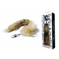 BOSS SERIES | Анальна пробка - Fox TAIL Brown XL. Ціна 583 грн
