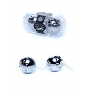BOSS SERIES | Вагинальные шарики Duo-Balls Silver. Цена: 112 грн