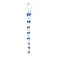 BOSS SERIES | Анальна цепочка - Jelly Anal 10 Beads Clear. Ціна 145 грн