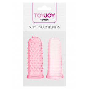 BOSS SERIES | Насадки на пальце-Sexy Finger Ticklers Pink. Цена: 213 грн