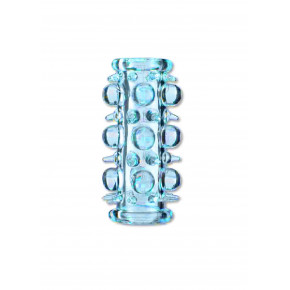 BOSS SERIES | Насадка на член - Stretchy Sleeve Blue. Ціна: 124 грн