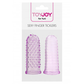 BOSS SERIES | Насадки на пальці - Sexy Finger Ticklers Purple. Ціна: 213 грн