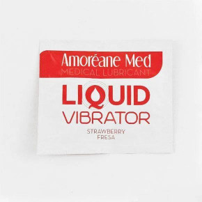 BOSS SERIES | Рідкий вібратор - Amoreane Med Liquid Vibrator Strawberry, 2 мл. Цена: 98 грн
