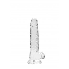 BOYS of TOYS | Фалоімітатор - Realistic Dildo With Balls Transparent 7'/18 см. Ціна: 915 грн