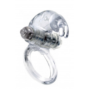 BOYS of TOYS | Ерекційне кільце - Rabbit Vibro CockRing Clear. Ціна: 308 грн