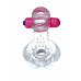 BOYS of TOYS | Ерекційне кільце - Tongue Vibro CockRing Clear. Ціна 308 грн. Фото: 2