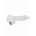 BOYS of TOYS | Фалоімітатор - Realistic Dildo With Balls Transparent 6'/15 см. Ціна 663 грн. Фото: 3