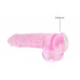 BOYS of TOYS | Фалоімітатор - Realistic Dildo With Balls Pink 9'/23 см. Цена 1 331 грн. Фото: 3