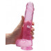 BOYS of TOYS | Фалоімітатор - Realistic Dildo With Balls Pink 9'/23 см. Цена 1 331 грн. Фото: 5