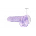 BOYS of TOYS | Фалоімітатор - Realistic Dildo With Balls Purple 8'/20 см. Цена: 1 081 грн. Фото: 3