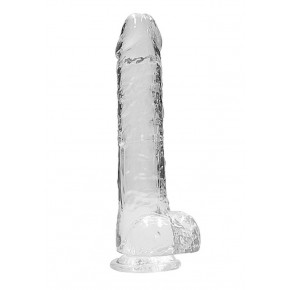 BOYS of TOYS | Фалоімітатор - Realistic Dildo With Balls Transparent 9'/23 см. Ціна: 1339 грн