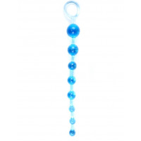 Анальний ланцюжок - Jelly Anal Beads Blue Анальний ланцюжок - Jelly Anal Beads Blue