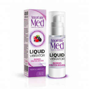 Boys | Рідкий вібратор - Amoreane Med Liquid Vibrator Berries, 30 мл. Цена: 954 грн