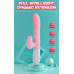 Boys | Вібратор - Silicone Vibrator USB 7 Function and Thrusting Function / Heating Pink. Цена 2 439 грн. Фото: 8