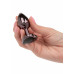 California Exotic | Анальная пробка CalExotics Diamond Heart Plug Small, чёрная, 5,7 × 3,2 см. Цена 716 грн. Фото: 2