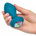 California Exotic | Анальная пробка с вибрацией Vibrating Crystal Probe Голубая California Exotic. Цена 2 450 грн. Фото: 5