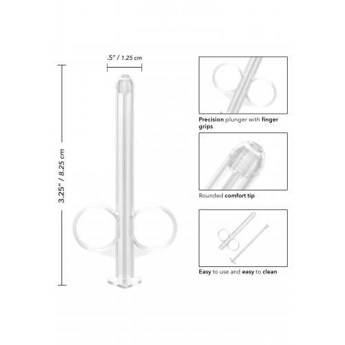 California Exotic | Набор шприцов для введения лубриканта California Exotiс Lube Tube, белый. Цена 475 грн. Фото: 3