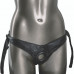 California Exotic | Трусики для страпона Universal Love Rider Platinum Harness, кожзам, черные. Ціна 2153 грн. Фото: 1