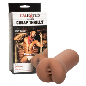 California Exotic | Мастурбатор анус мужской реалистичный CalExotics Cheap Thrills The Cowboy, бежевый. Цена: 995 грн