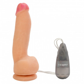 California Exotic | Вибратор на присоске с пультом управления California Exotics Max Vibrating Cock & Balls. Ціна: 2995 грн
