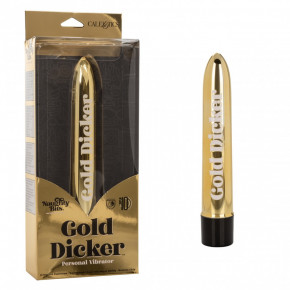 California Exotic | Вибратор Naughty Bits Gold Dicker Vibe. Цена: 1 850 грн