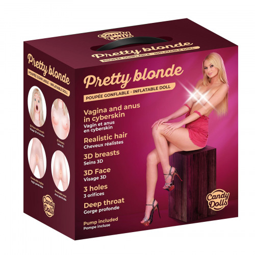 Candy Dolls | Секс лялька Candy Dolls Pretty Blonde - стильна блондинка для інтимних сцен. Ціна 3749 грн Candy Dolls | Секс лялька Candy Dolls Pretty Blonde - стильна блондинка для інтимних сцен. Ціна 3749 грн