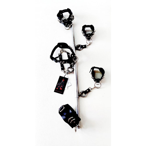 Candy Hero | Распорка с фиксаторами Candy Hero THOLD2 натуральная кожа черная. Ціна 8690 грн Candy Hero | Распорка с фиксаторами Candy Hero THOLD2 натуральная кожа черная. Ціна 8690 грн