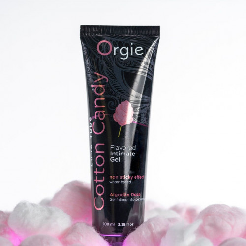 Orgie | Лубрикант Orgie Lube Tube Cotton Candy 100 мл – сладкое скольжение со вкусом сахарной ваты. Цена 369 грн. Фото: 3