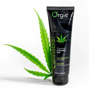 Лубрикант съедобный Lube Tube Cannabis