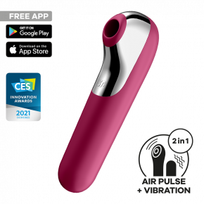 Satisfyer | Смарт-вибратор Dual Love Pink Connect App. Цена: 1 751 грн