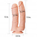 Lovetoy | Фаллоимитатор двойной Lovetoy Realistic Mega Double Dildo 12". Цена 3 681 грн. Фото: 1