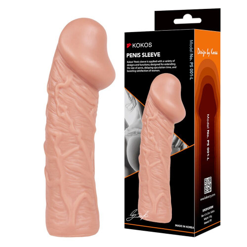Kokos | Насадка на пенис Kokos Penis Sleeve PS 001 размер L. Цена 620 грн