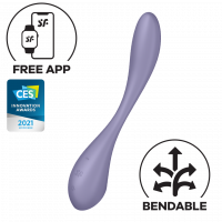 Satisfyer | Вибратор Satisfyer G-Spot Flex 5+ Violet Connect App. Цена 1 919 грн