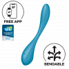 Вибратор Satisfyer G-Spot Flex 5+ Blue Connect App