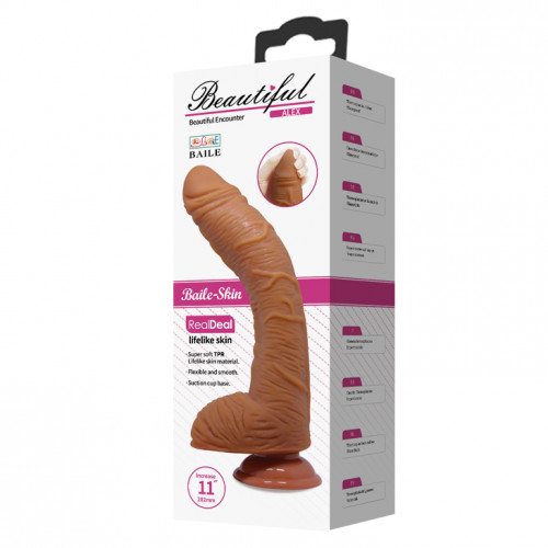 Baile | Фалоімітатор - Beautiful Encounter Alex Dildo Latin, 28 см. Ціна 875 грн. Фото: 7