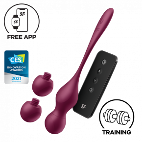 Satisfyer | Вагінальні кульки Love Birds Vary Connect App з вібрацією. Ціна: 2199 грн