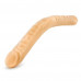 Blush Novelties | B YOURS 18INCH DOUBLE DILDO BEIGE. Цена 1 697 грн. Фото: 1