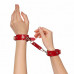 Art of Sex | Наручники из экокожи Art of Sex - Eva, цвет красный. Ціна 399 грн. Фото: 1