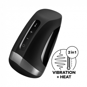 Satisfyer | Мастурбатор Men Heat Vibration. Ціна: 1879 грн