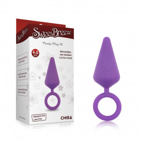 Chisa Novelties | Анальна пробка - Sweet Breeze Anal Plug M Purple. Ціна: 324 грн