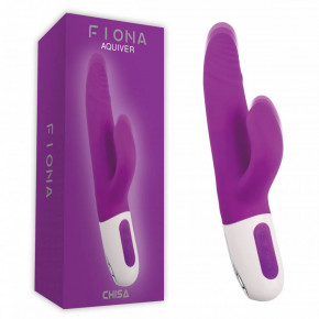 Chisa Novelties | Вібратор кролик Fiona Purple Royal Scepter Chisa. Ціна: 4995 грн