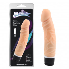 Chisa Novelties | Вибратор - M-Mello Thick Realistic Flesh Dilio. Цена: 1 119 грн