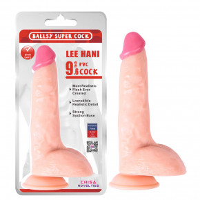 Chisa Novelties | Фалоімітатор на присоску Chisa Ballsy super cock Lee Hani 9.6. Ціна: 1850 грн