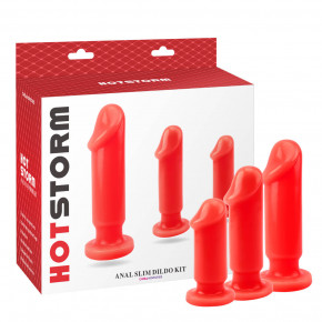 Chisa Novelties | Набір анальних пробок - HotStorm Anal Slim Dildo Kit. Ціна: 1007 грн