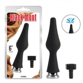 Chisa Novelties | Трубка для анального душу - Black Mont Clean Stream Enema Attachment 6