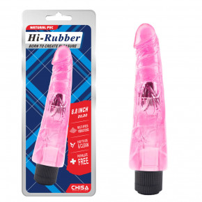 Chisa Novelties | Вибратор розовый Chisa Hi-Rubber. Цена: 950 грн