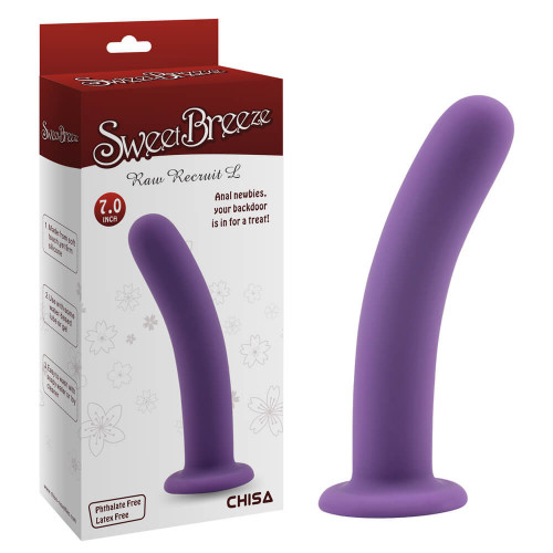 Chisa Novelties | Фалоімітатор Chisa Sweet Breeze Raw Recruit L Purple 7" (17.8 см). Ціна 1195 грн Chisa Novelties | Фалоімітатор Chisa Sweet Breeze Raw Recruit L Purple 7" (17.8 см). Ціна 1195 грн
