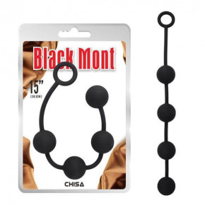 Chisa Novelties | Анальний стимулятор - Black Mont ”P” Storm Beads M. Ціна: 892 грн
