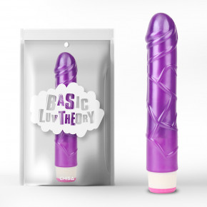 Chisa Novelties | Вибратор реалистичный на батарейках Chisa Basic Luv Theory Basic Pulsator, фиолетовый. Ціна: 599 грн