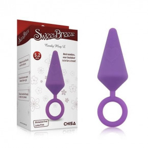 Chisa Novelties | Анальная пробка - Sweet Breeze Anal Plug Purple L. Цена: 402 грн